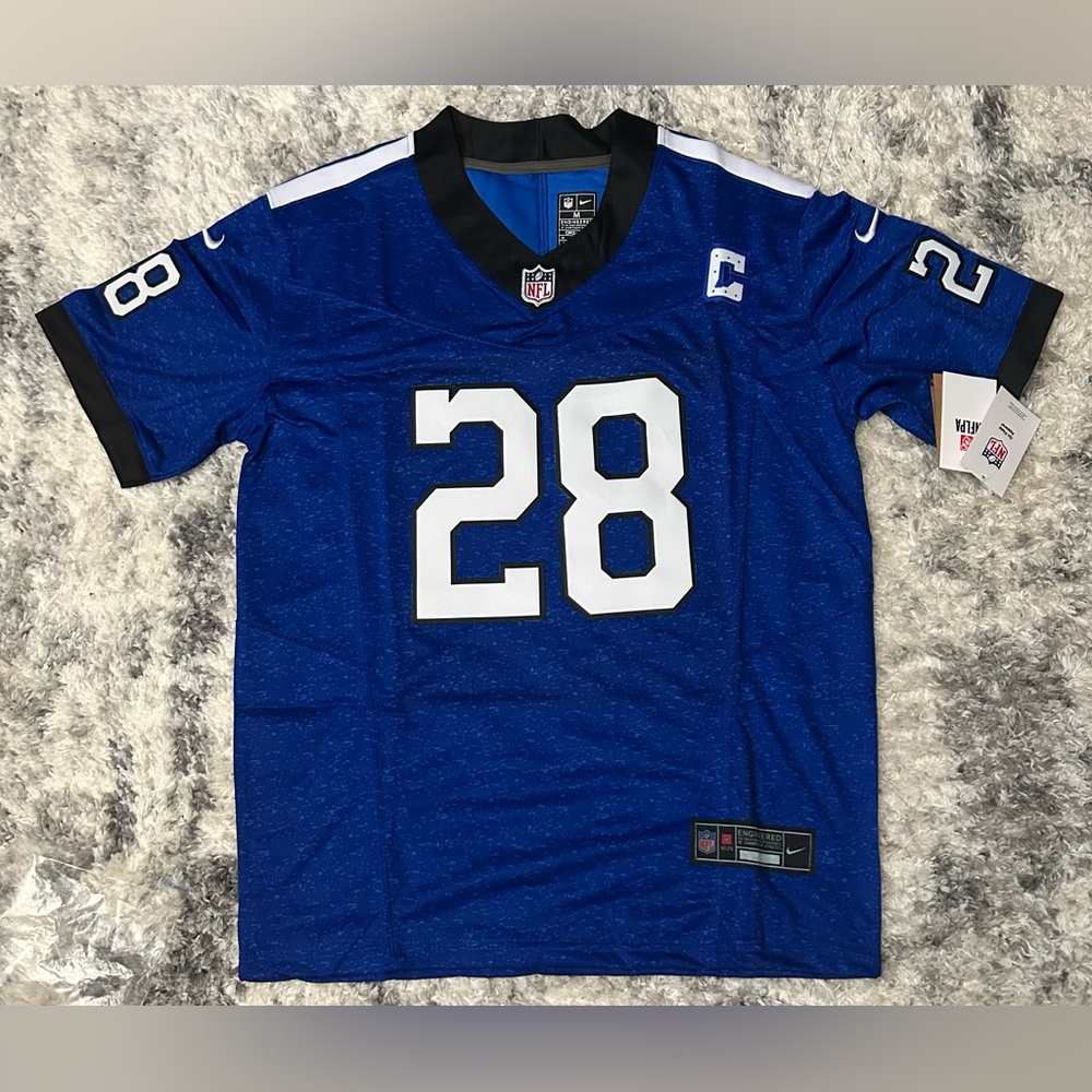 Men's Blue NFL Jersey Colts